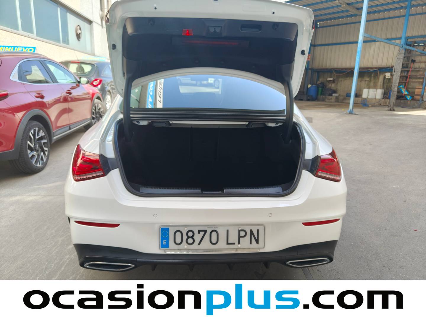 Fotos maletero Mercedes CLA Mercedes CLA 200 d (150 CV)