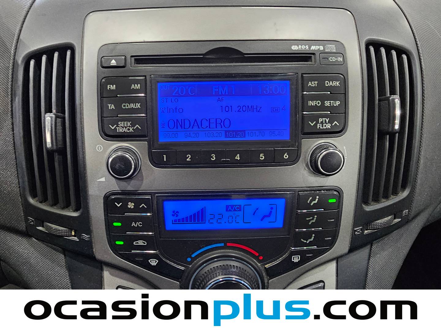 Equipamiento del Hyundai i30 Hyundai i30 1.4 CVVT Comfort (109 CV)