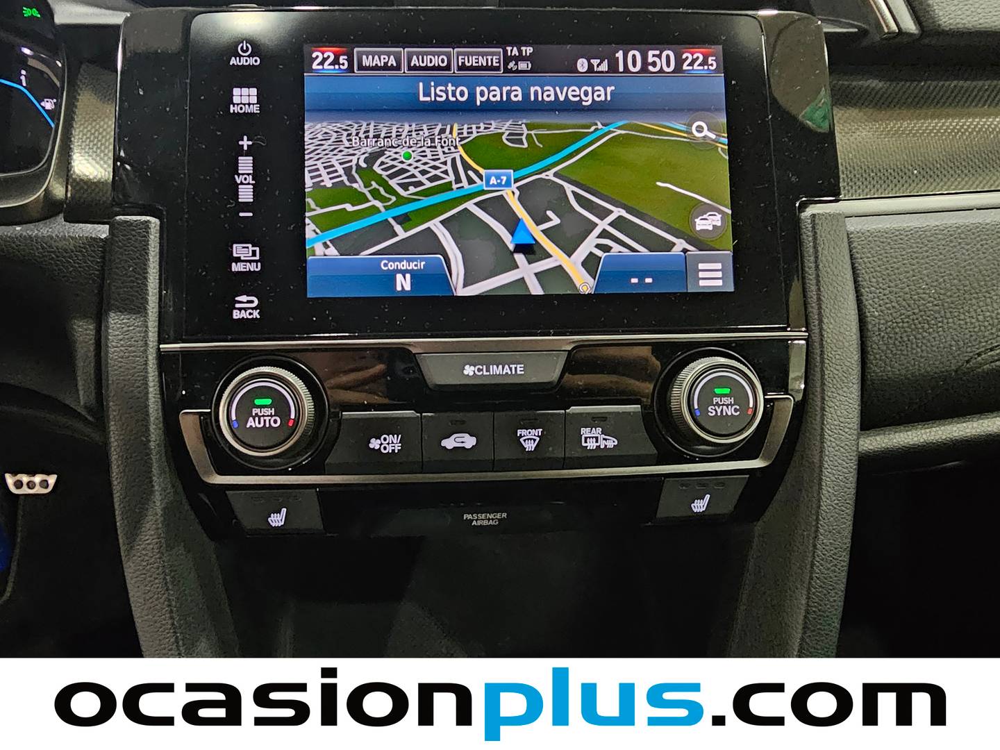 Extras y acabados del Honda Civic Honda Civic 1.0 I-VTEC TURBO Elegance Navi (129 CV)
