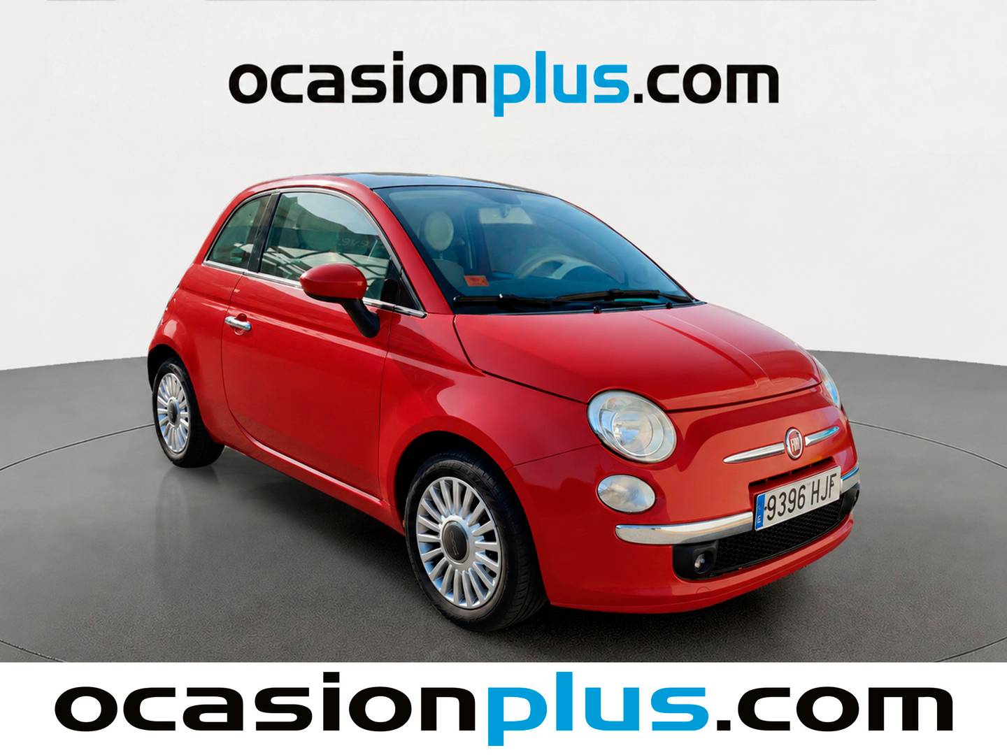 Foto delantera Fiat 500 Fiat 500 1.2 8v Lounge (69 CV) derecha