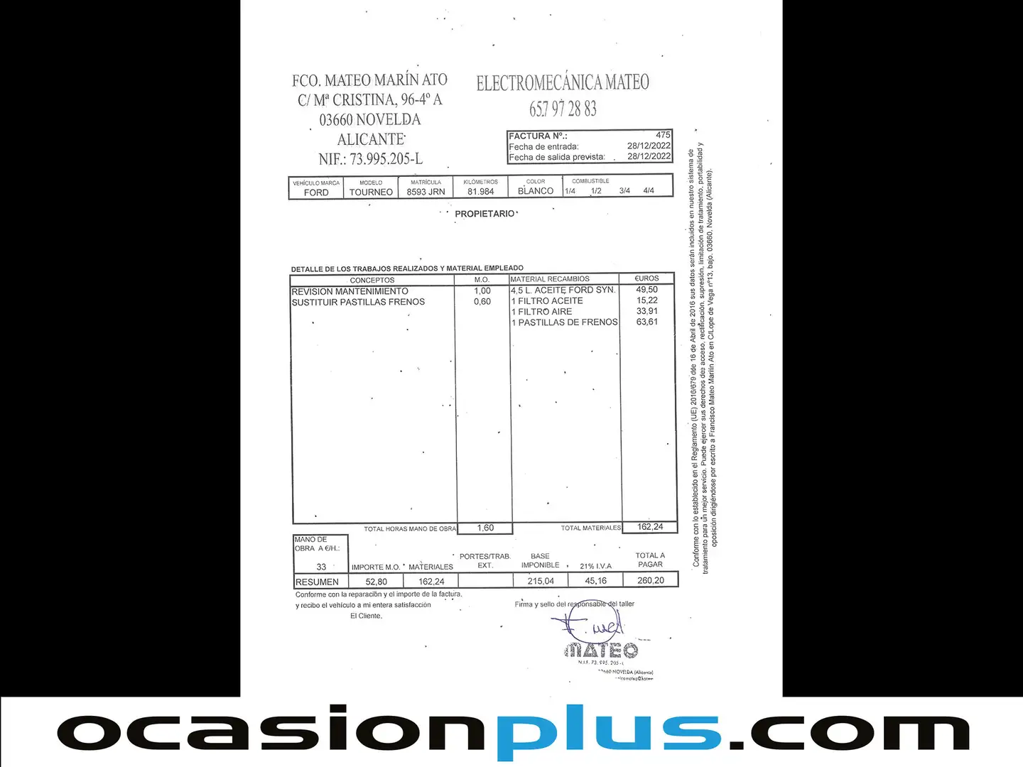 Foto Ford Tourneo Courier Ford Tourneo Courier 1.0 EcoBoost Trend (100 CV)