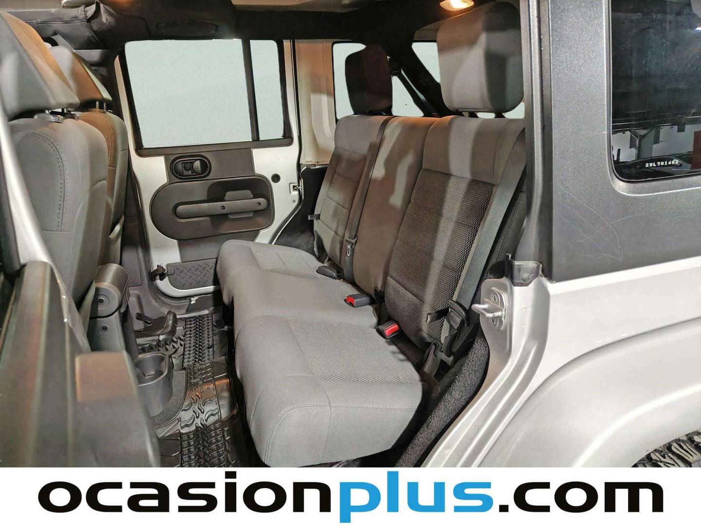 Foto asientos traseros Jeep Wrangler Unlimited Jeep Wrangler Unlimited 3.8 V6 Sahara Auto (199 Cv) 4x4