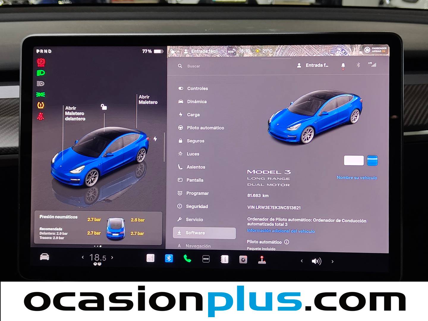 Tesla Model 3 Tesla Model 3 Gran Autonomía 4WD (498 CV) seminuevo