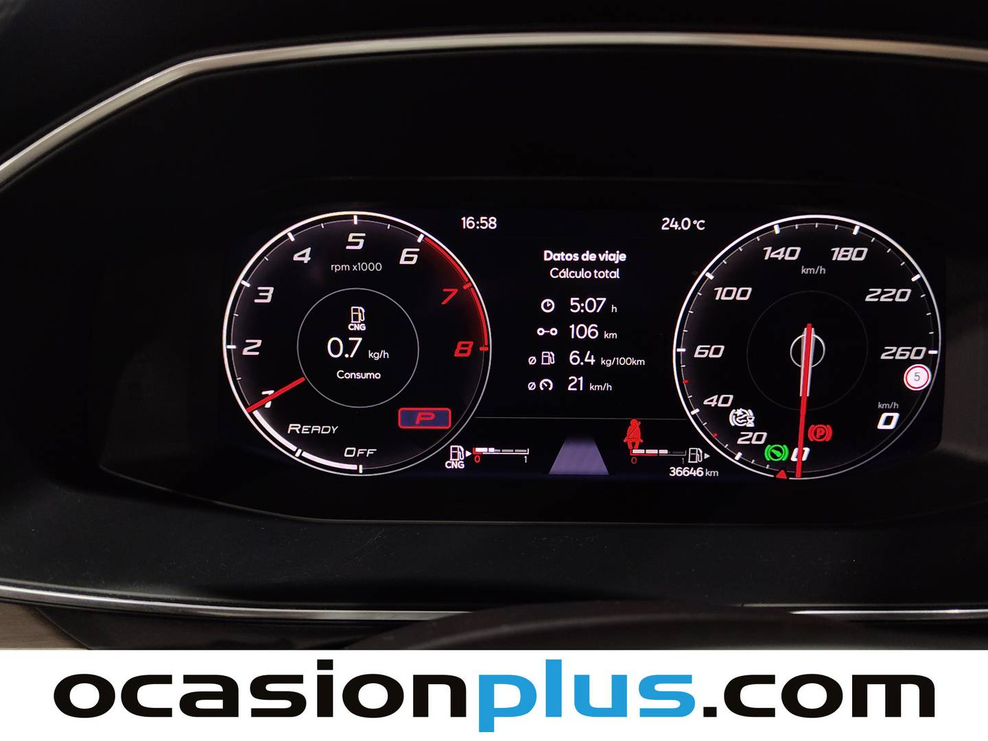 Seat León Seat León 1.5 TGI GNC S&S Xcellence DSG (130 CV) seminuevo