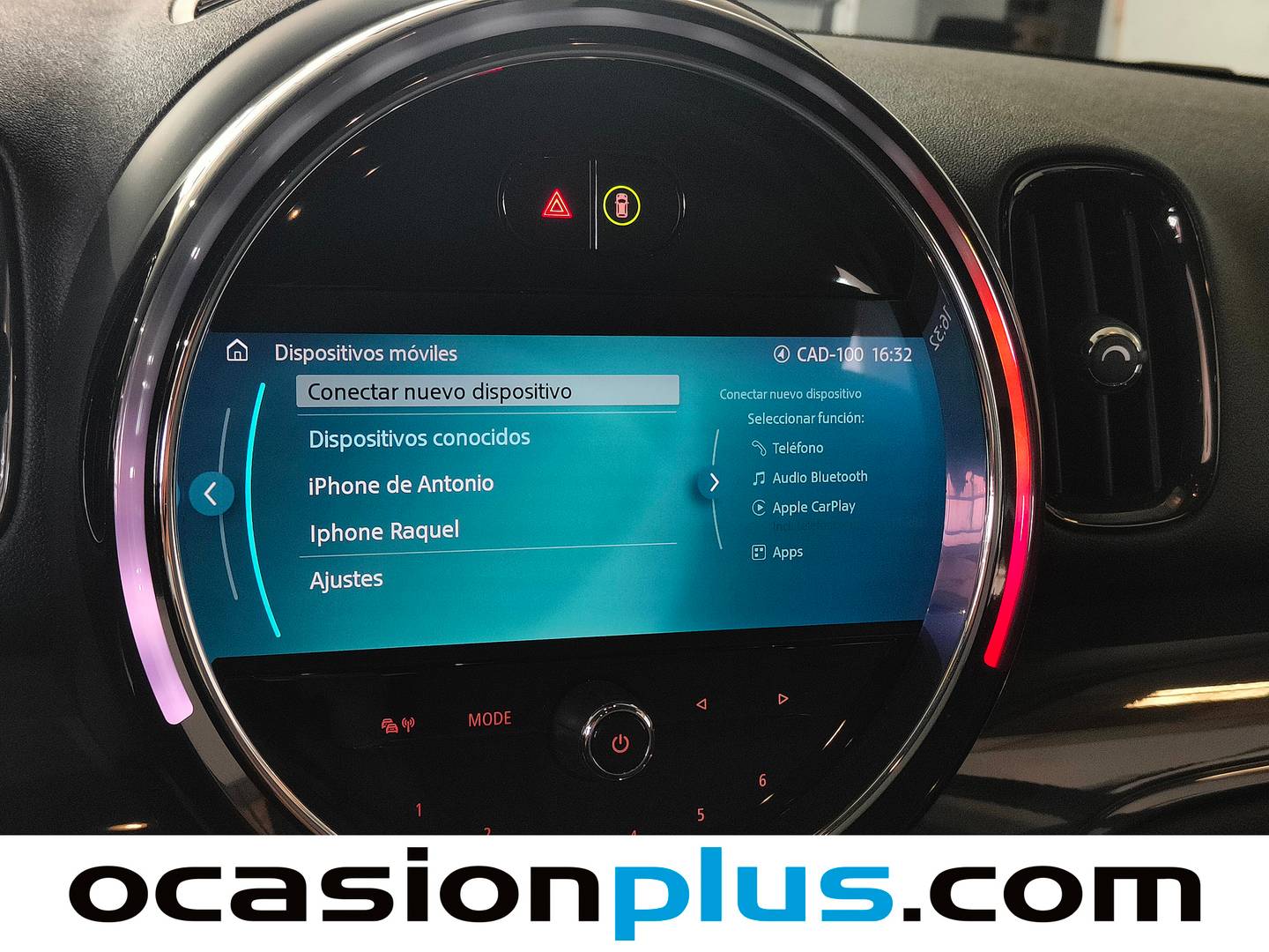 Equipamiento del Mini Countryman Mini MINI Countryman Cooper (136 CV)