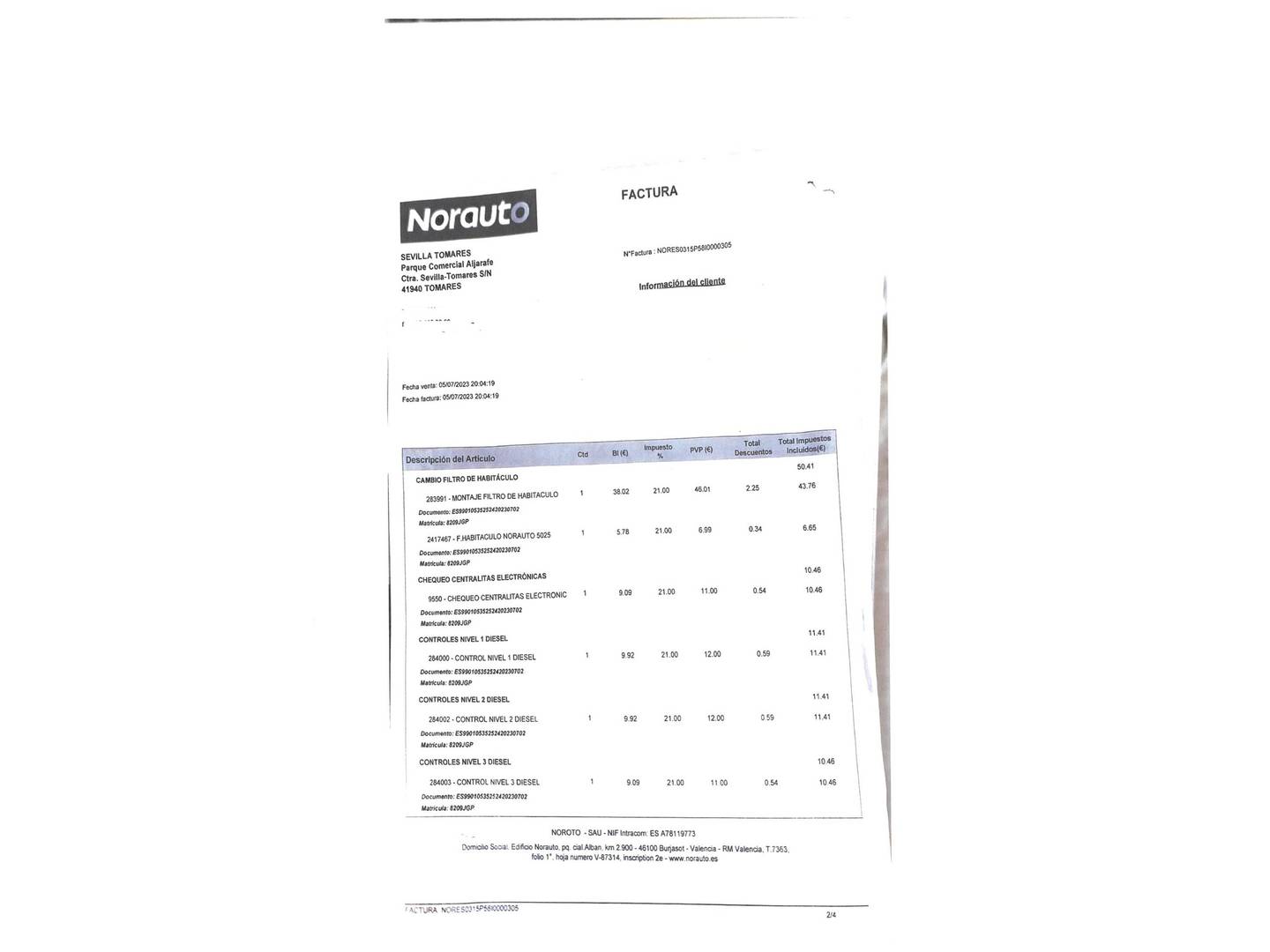 Foto del mantenimiento del Seat Toledo Seat Toledo 1.6 TDI CR S&S Style (115 CV)
