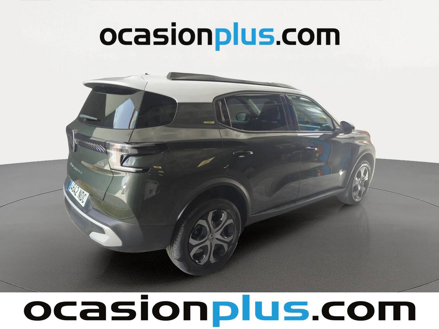 Foto trasera Citroën C3 Aircross Citroën C3 Aircross Hybrid 145 Plus e-DCS6 (145 CV) derecha