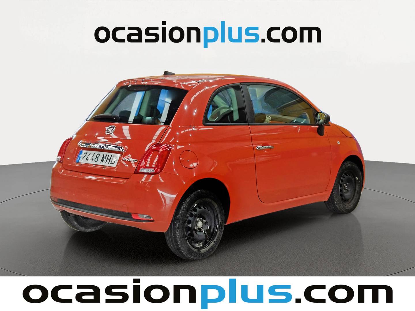 Foto trasera Fiat 500 Fiat 500 1.0 Hybrid Monotrim (70 CV) derecha
