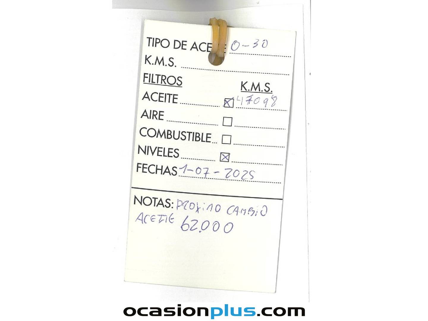 Foto del mantenimiento del Ford Focus Ford Focus 2.0 TDCI S&S ST+  (185 CV)