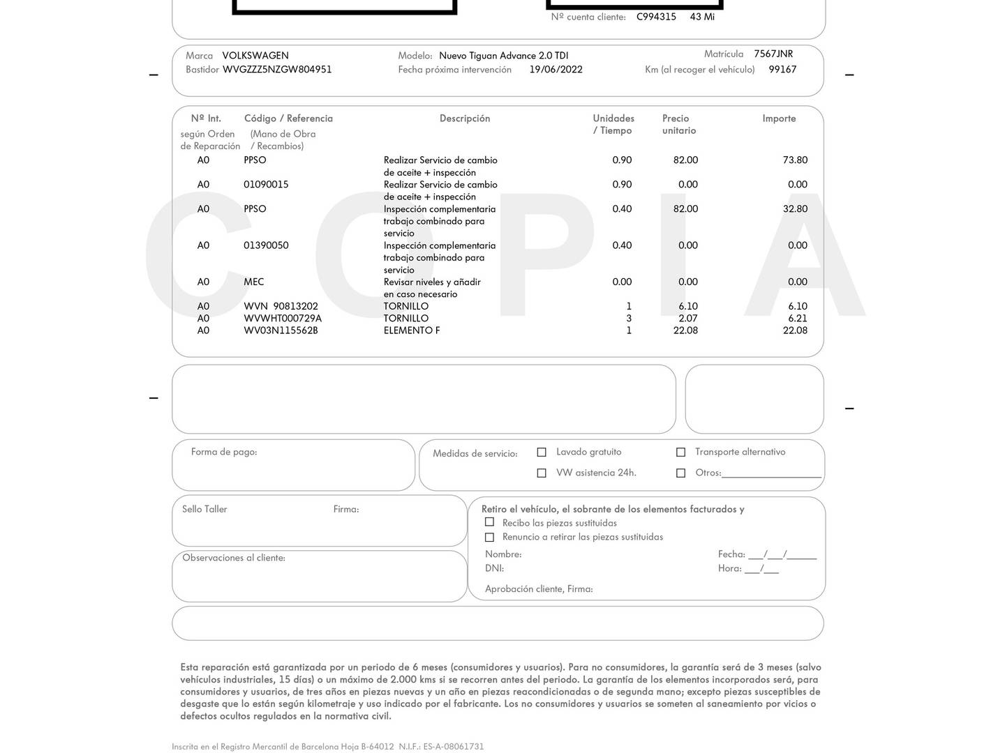 Foto Volkswagen Tiguan Volkswagen Tiguan Advance 2.0 TDI BMT (150 CV)