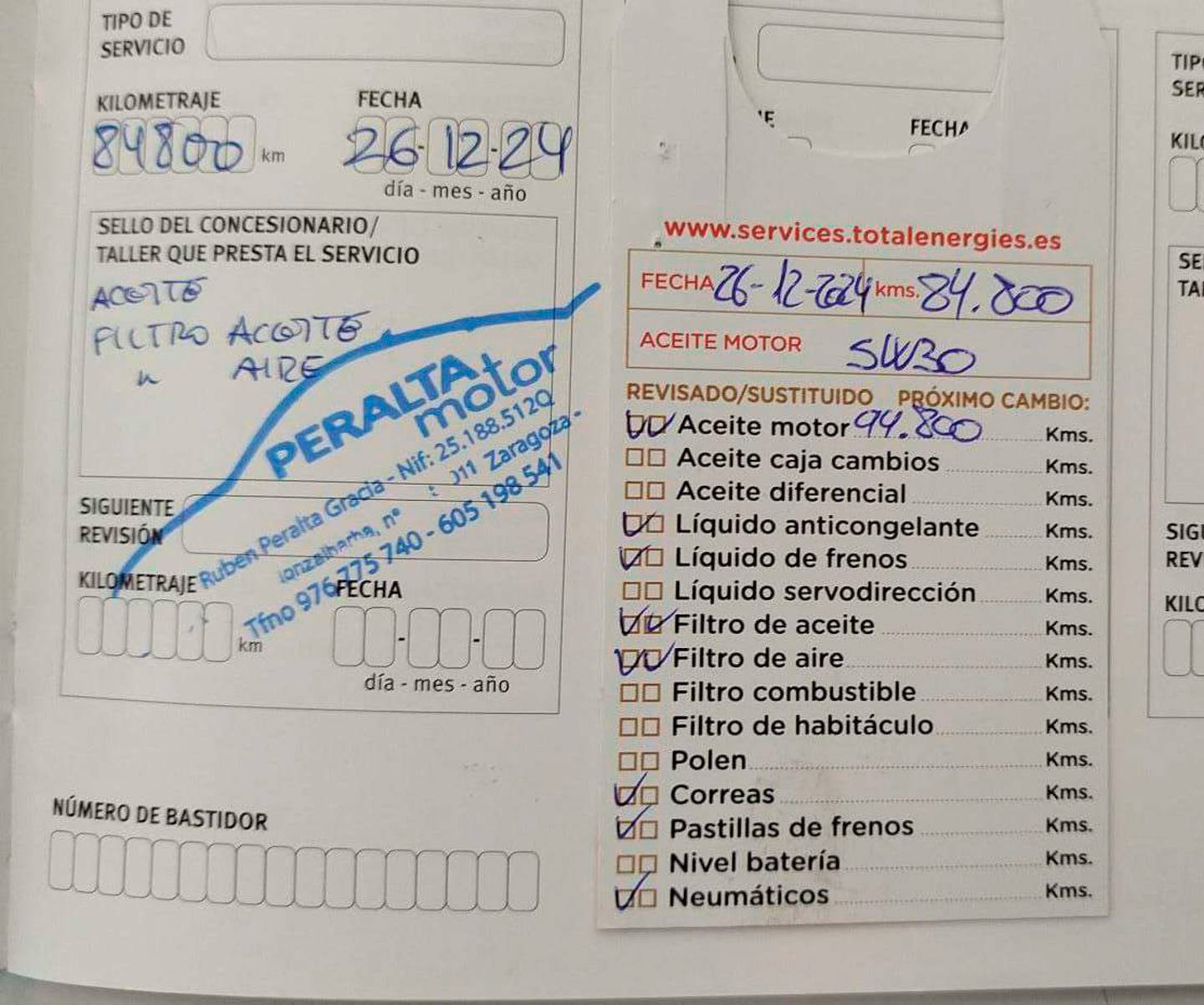 Foto del mantenimiento del Nissan Micra Nissan Micra IG-T 100 Acenta (100 CV)