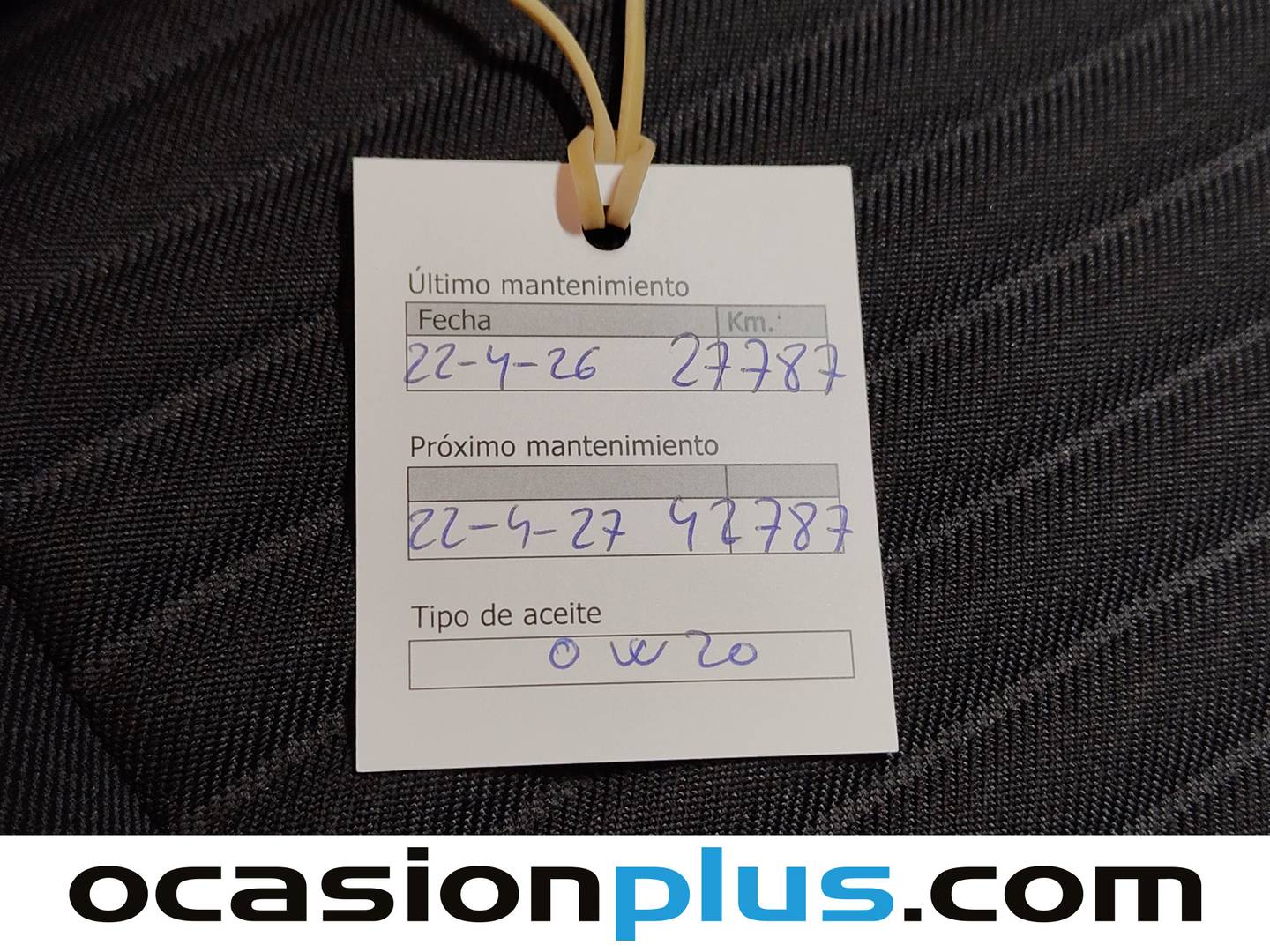 Foto del mantenimiento del Toyota Yaris Toyota Yaris 100H Feel (100 CV)