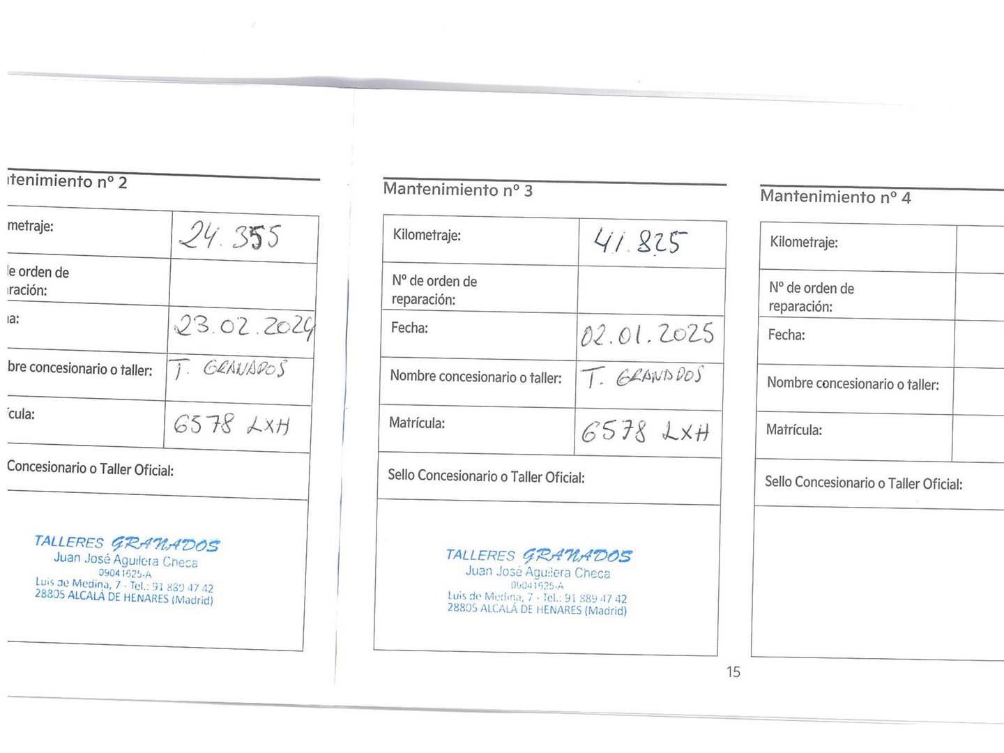 Foto del mantenimiento del KIA Picanto Kia Picanto 1.0 T-GDi X-Line (100 CV)