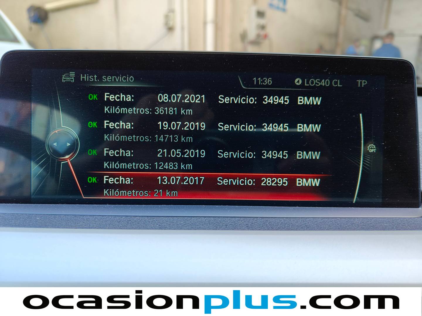 Foto del mantenimiento del BMW Serie 3 BMW Serie 3 320d Gran Turismo (190 CV)