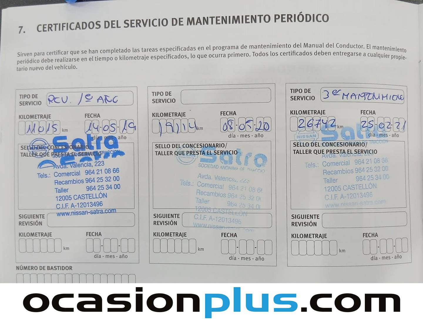 Foto del mantenimiento del Nissan QASHQAI Nissan Qashqai DIG-T 115 N-Connecta 4x2 (115 CV)