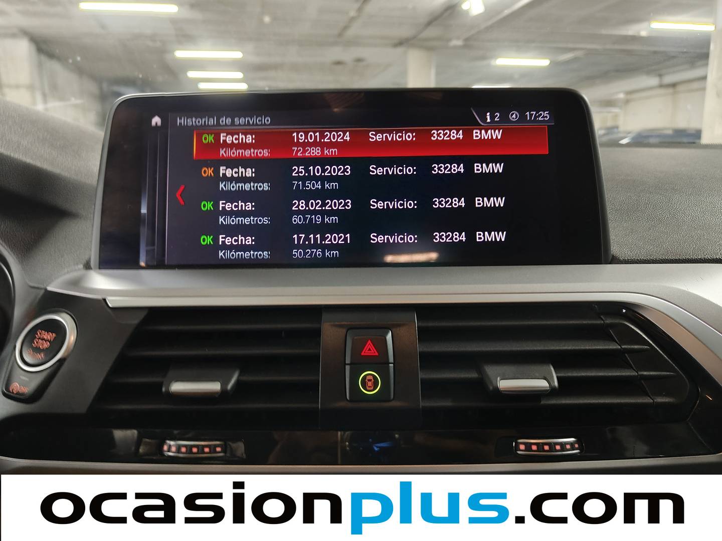 Foto del mantenimiento del BMW X3 BMW X3 xDrive20d (190 CV)