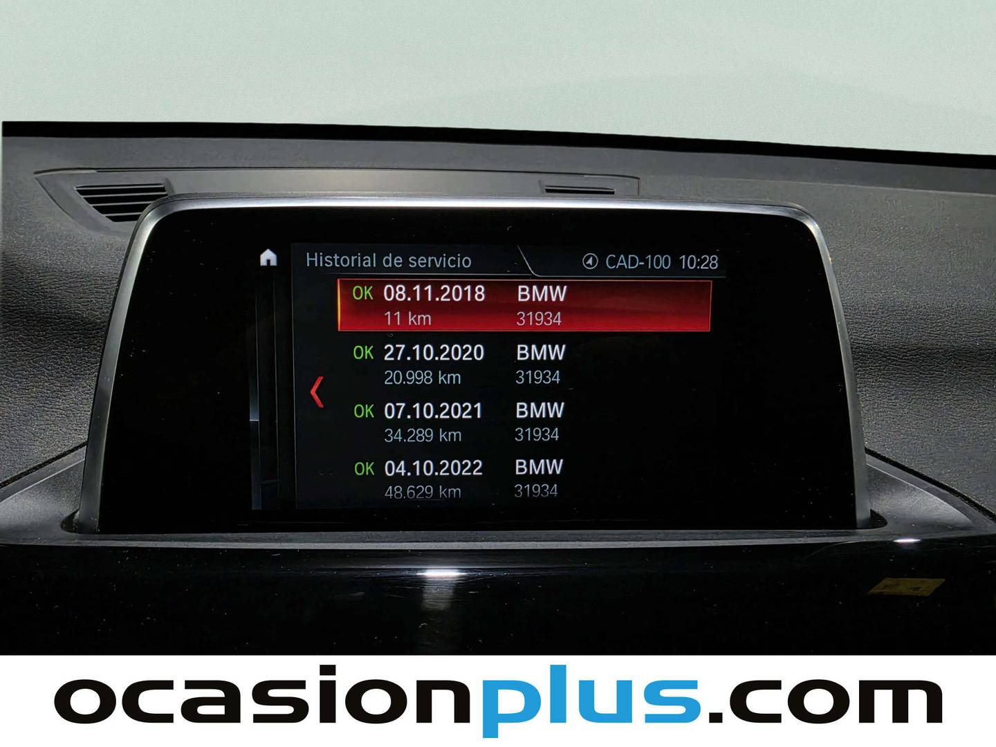 Foto del mantenimiento del BMW X1 BMW X1 sDrive18d Business (150 CV)