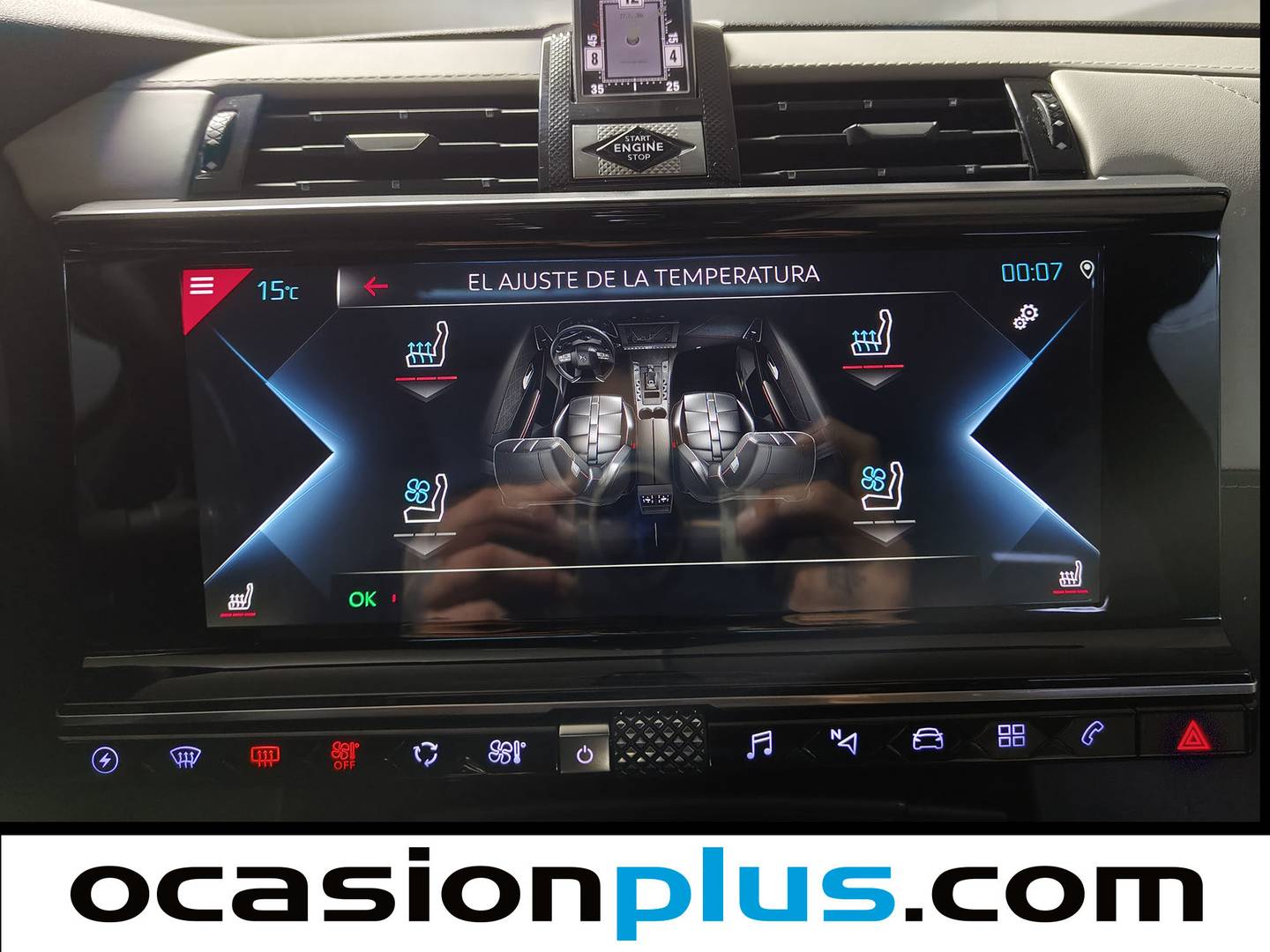 DS DS 7 Crossback DS DS7 Crossback E-Tense 225 Ligne Noire Auto (225 CV) de ocasión