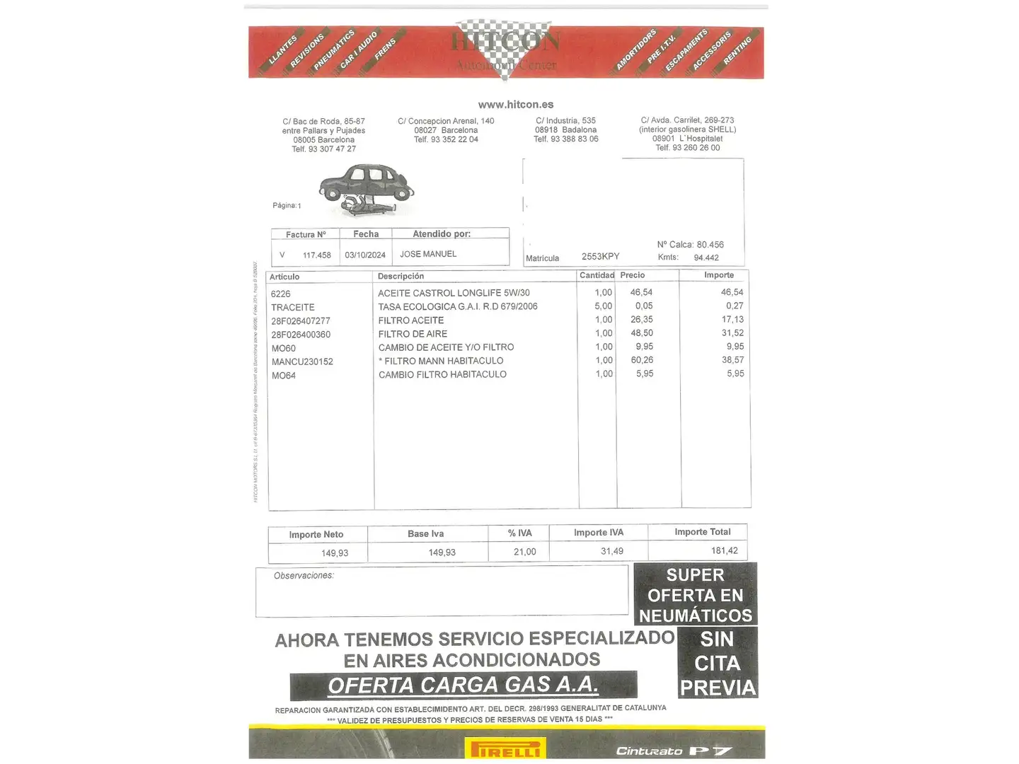 Mantenimiento