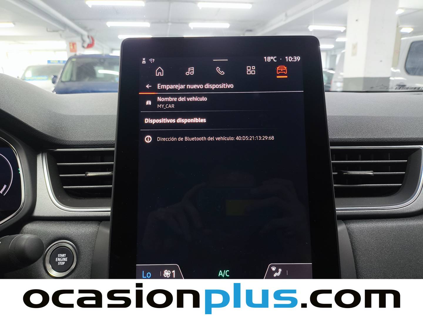 Renault Captur Renault Captur Techno E-Tech Híbrido (145 CV) de segunda mano