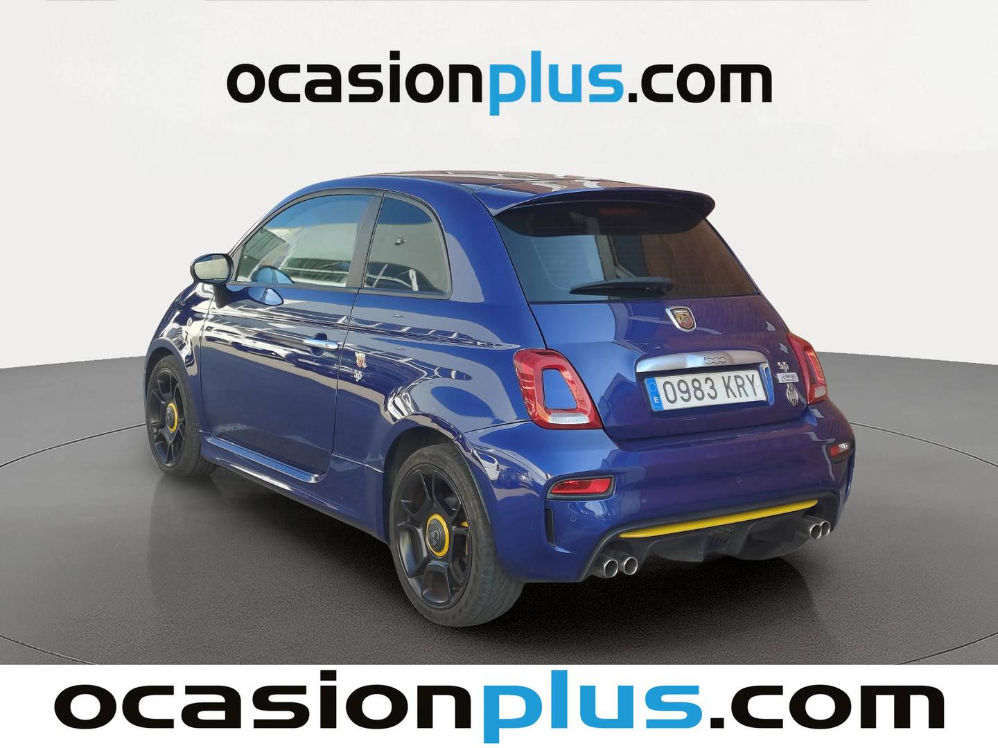 Foto trasera Abarth 500 Abarth 500 T-Jet 595 Pista 118 kW (160 CV) derecha