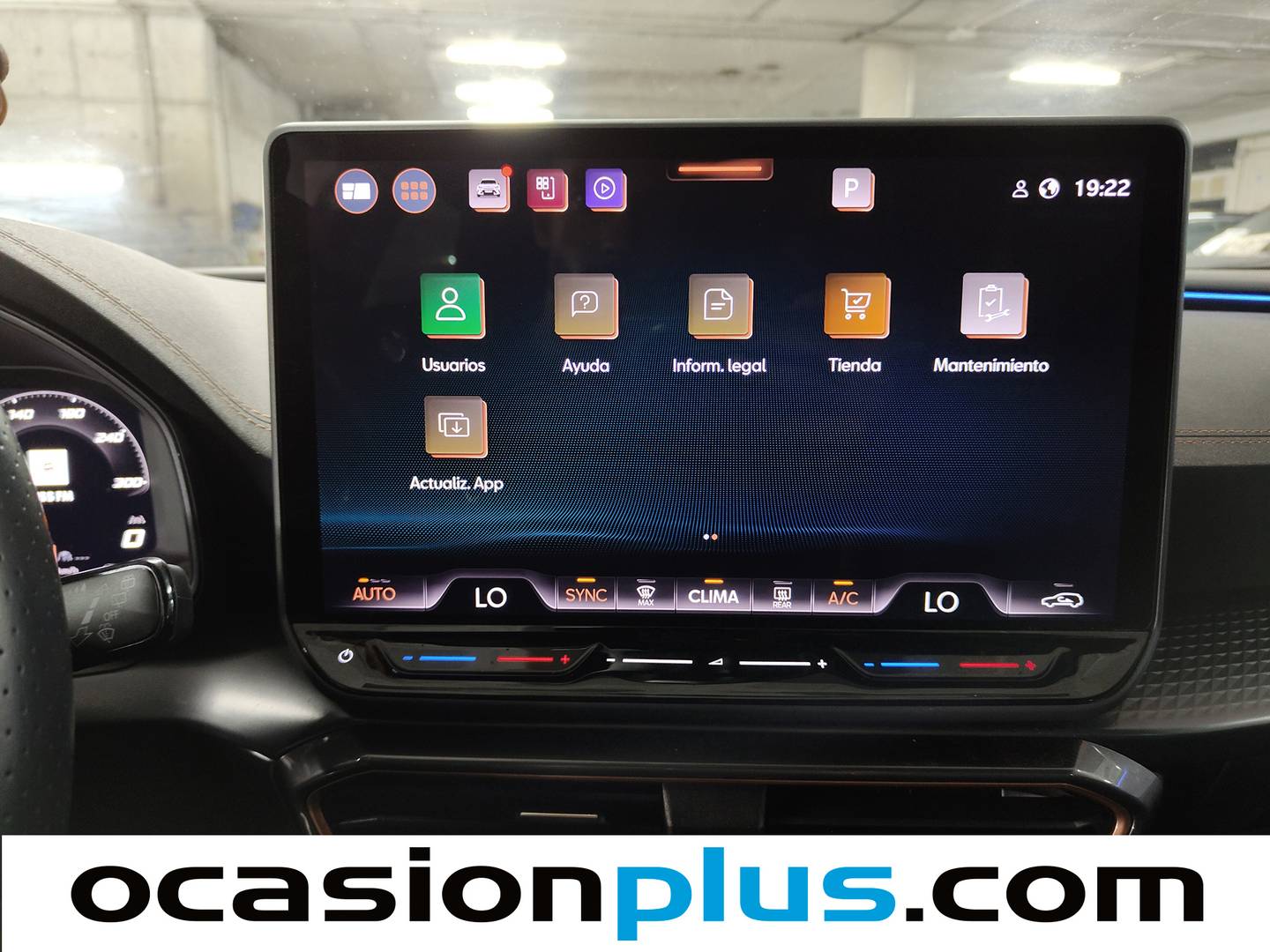 Equipamiento del Cupra Formentor Cupra Formentor 1.5 eTSI DSG (150 CV)