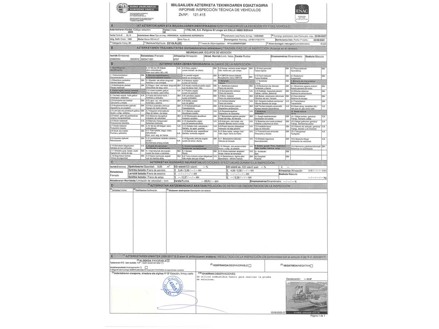 Renault Trafic Renault Trafic SpaceClass Energy Blue dCi (145 CV) de segunda mano