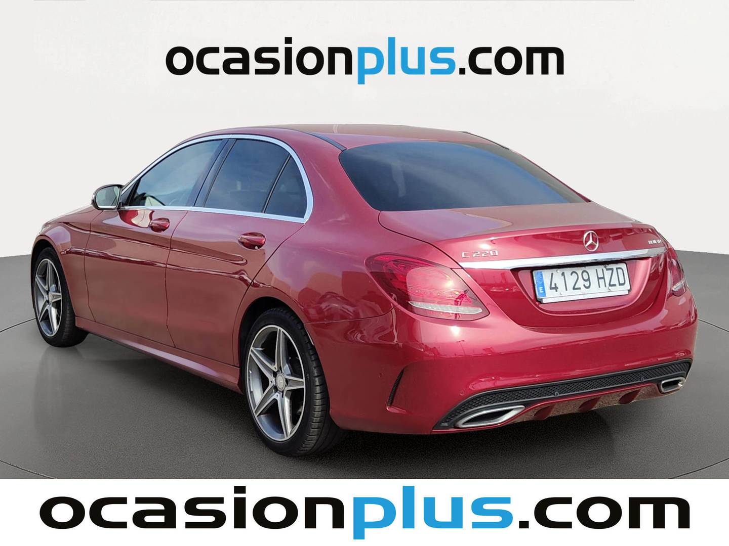 Foto trasera Mercedes Clase C Mercedes Clase C C 220 BlueTEC AMG Line (170 CV) derecha