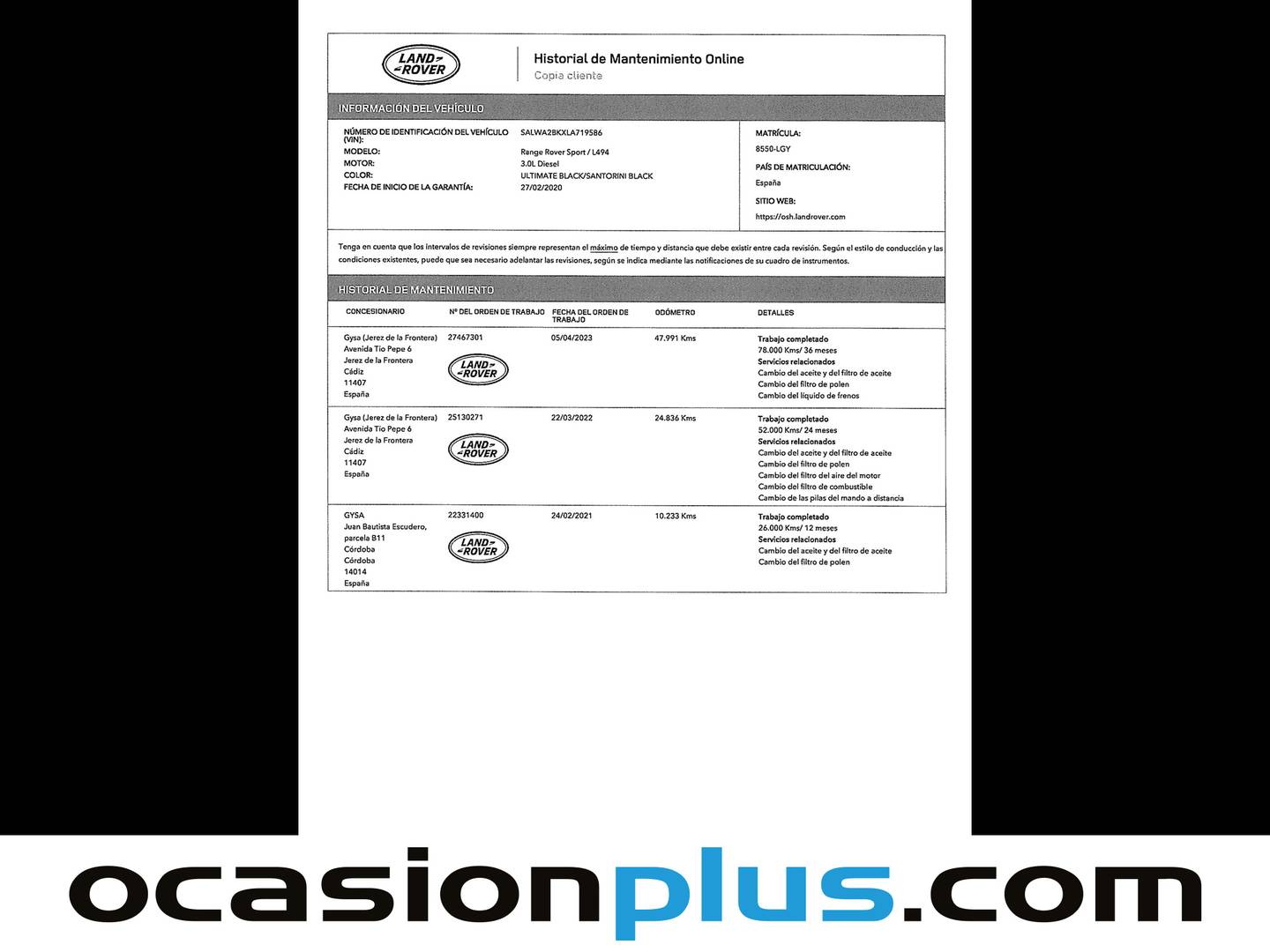 Foto Land Rover Range Rover Sport Land Rover Range Rover Sport 3.0 SDV6 SE (249 CV)