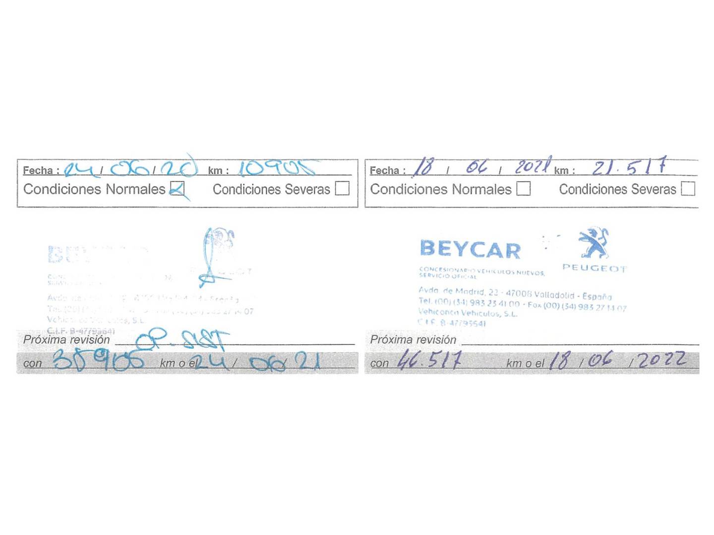 Foto del mantenimiento del Peugeot 5008 Peugeot 5008 1.5 BlueHDi S&S GT Line (130 CV) 7 Plazas
