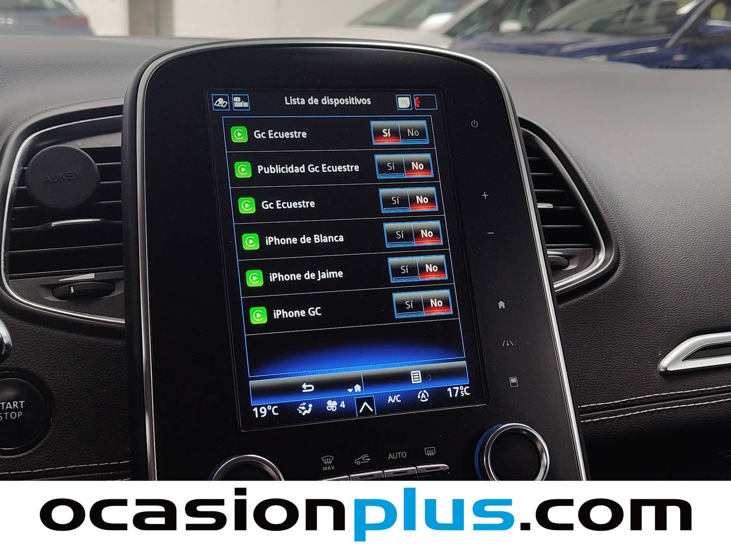 Extras del Renault Scénic Renault Scenic Zen Blue dCi (120 CV)