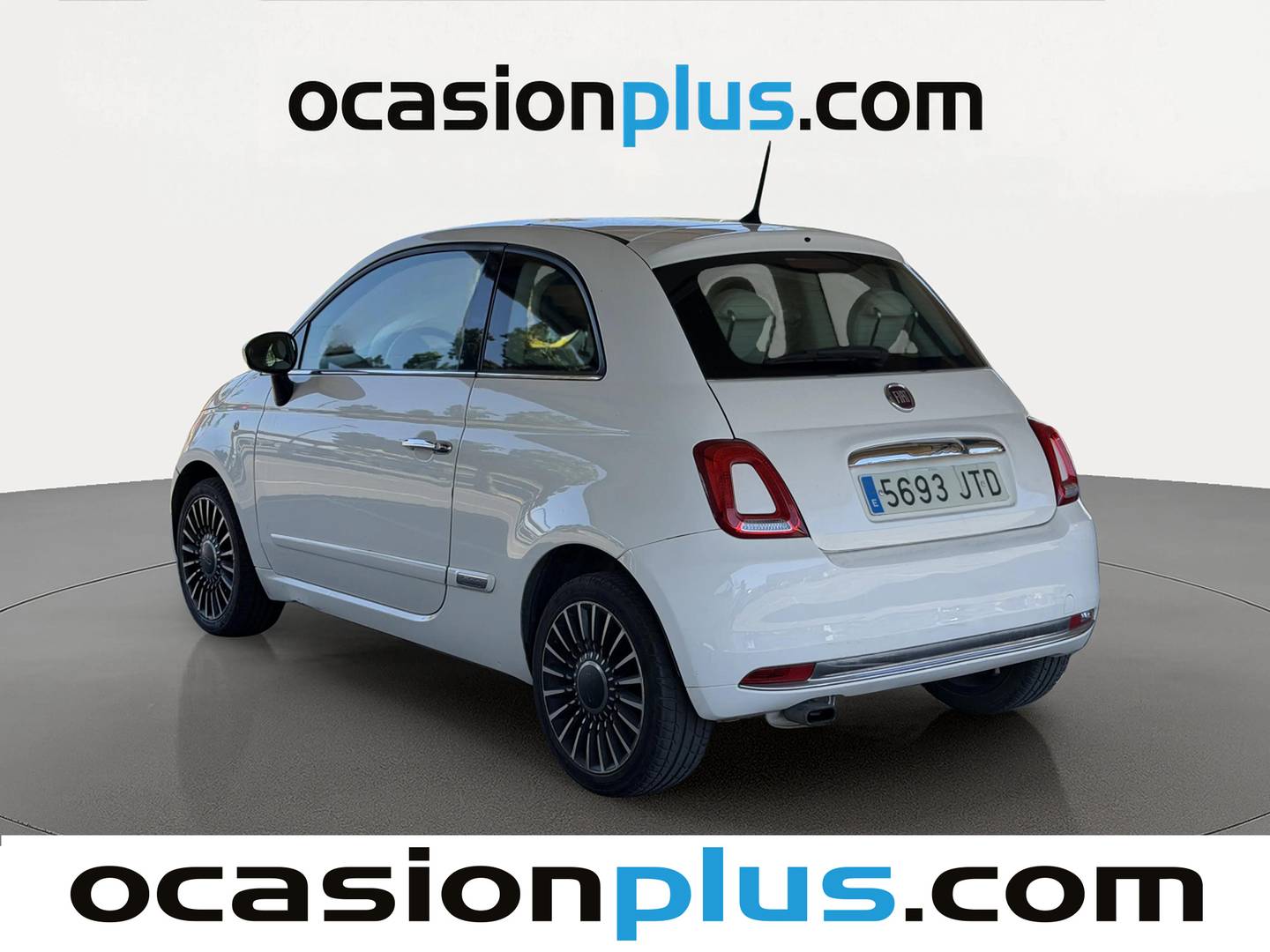 Foto trasera Fiat 500 Fiat 500 1.2 8v Lounge  (69 CV) izquierda