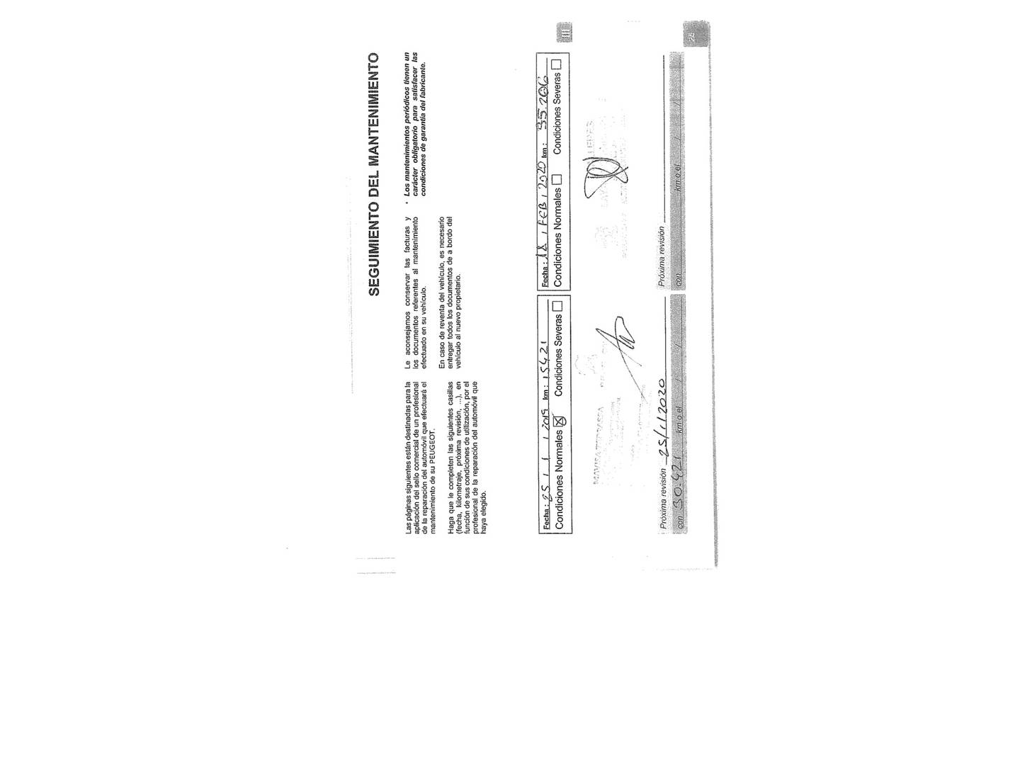 Foto del mantenimiento del Peugeot 2008 Peugeot 2008 PureTech 110 S&S Allure EAT6 (110 CV)