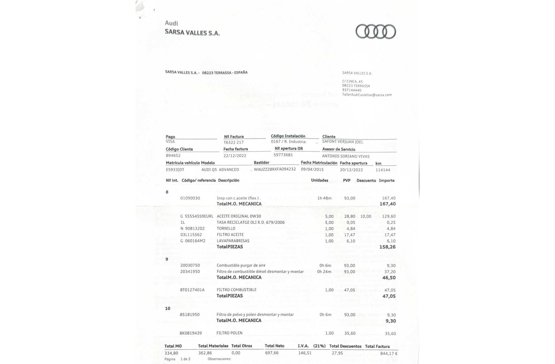 Audi Q5 Advanced edition 2.0 TDI - foto 22