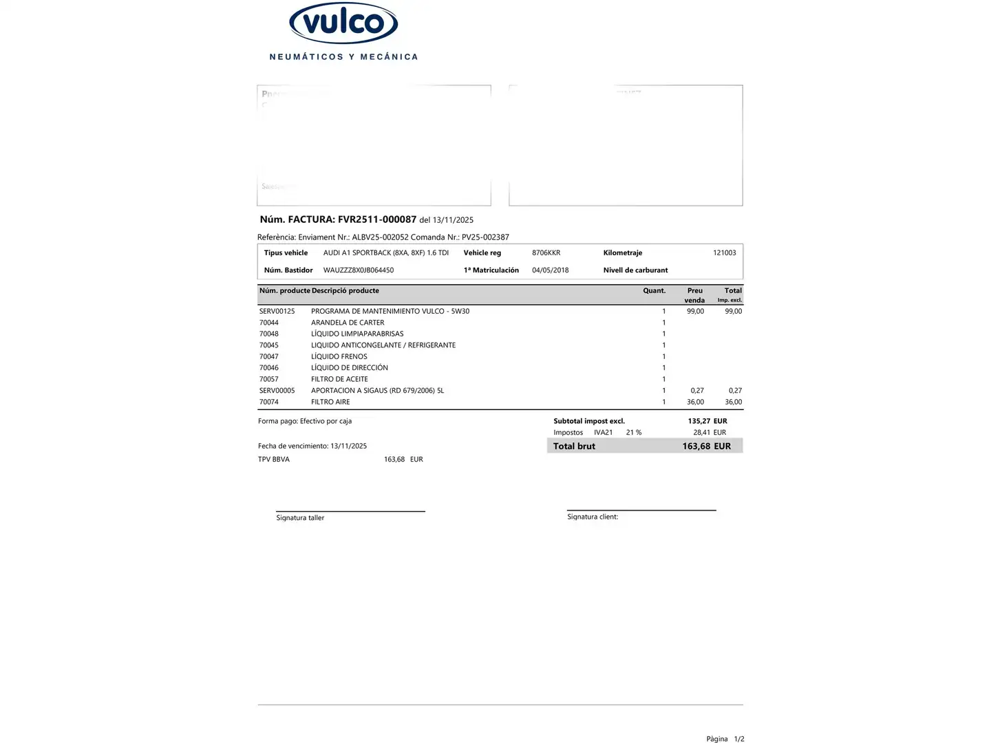 Foto Audi A1 Audi A1 Sportback 1.6 TDI (116 CV)