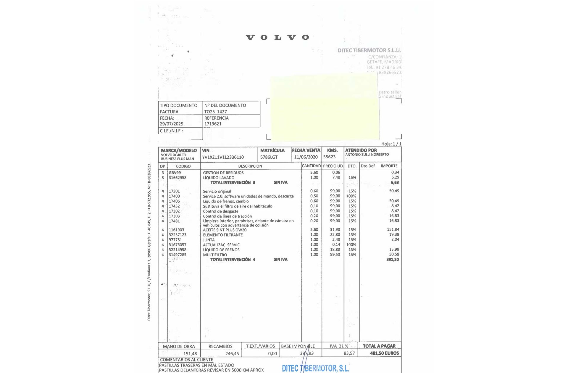 Volvo XC40 T3 Business Plus - foto 24