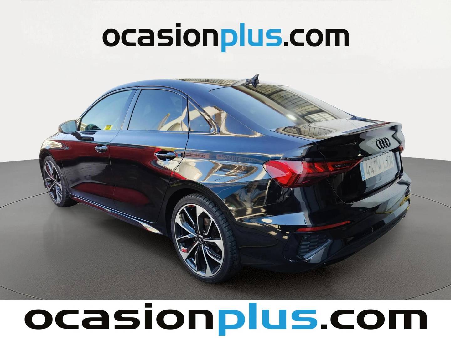 Foto trasera Audi A3 Audi A3 Sedan Black line 35 TDI (150 CV) S tronic Pack S-Line izquierda