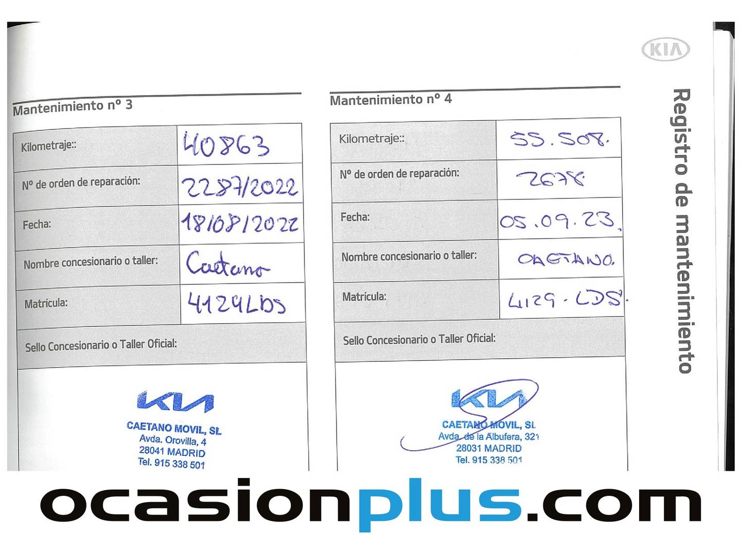 Foto del mantenimiento del KIA Ceed Kia Ceed 1.4 T-GDi Tech (140 CV)