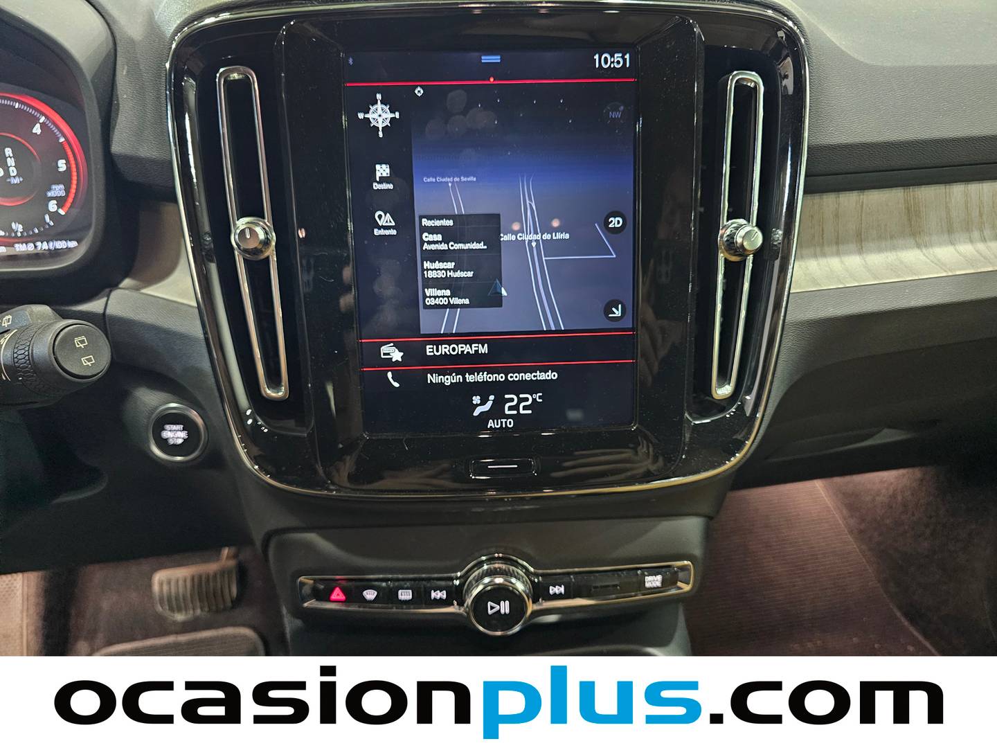 Equipamiento del Volvo XC40 Volvo XC40 D3 Inscription Auto 150 CV)