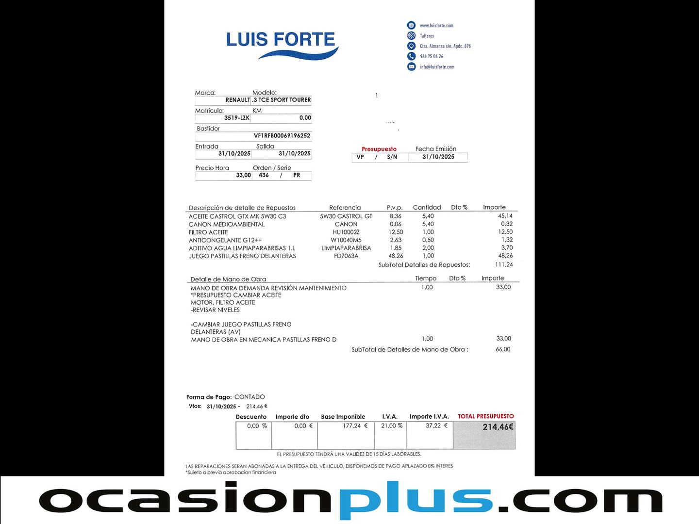 Foto Renault Mégane Renault Megane Intens TCe (140 CV) GPF