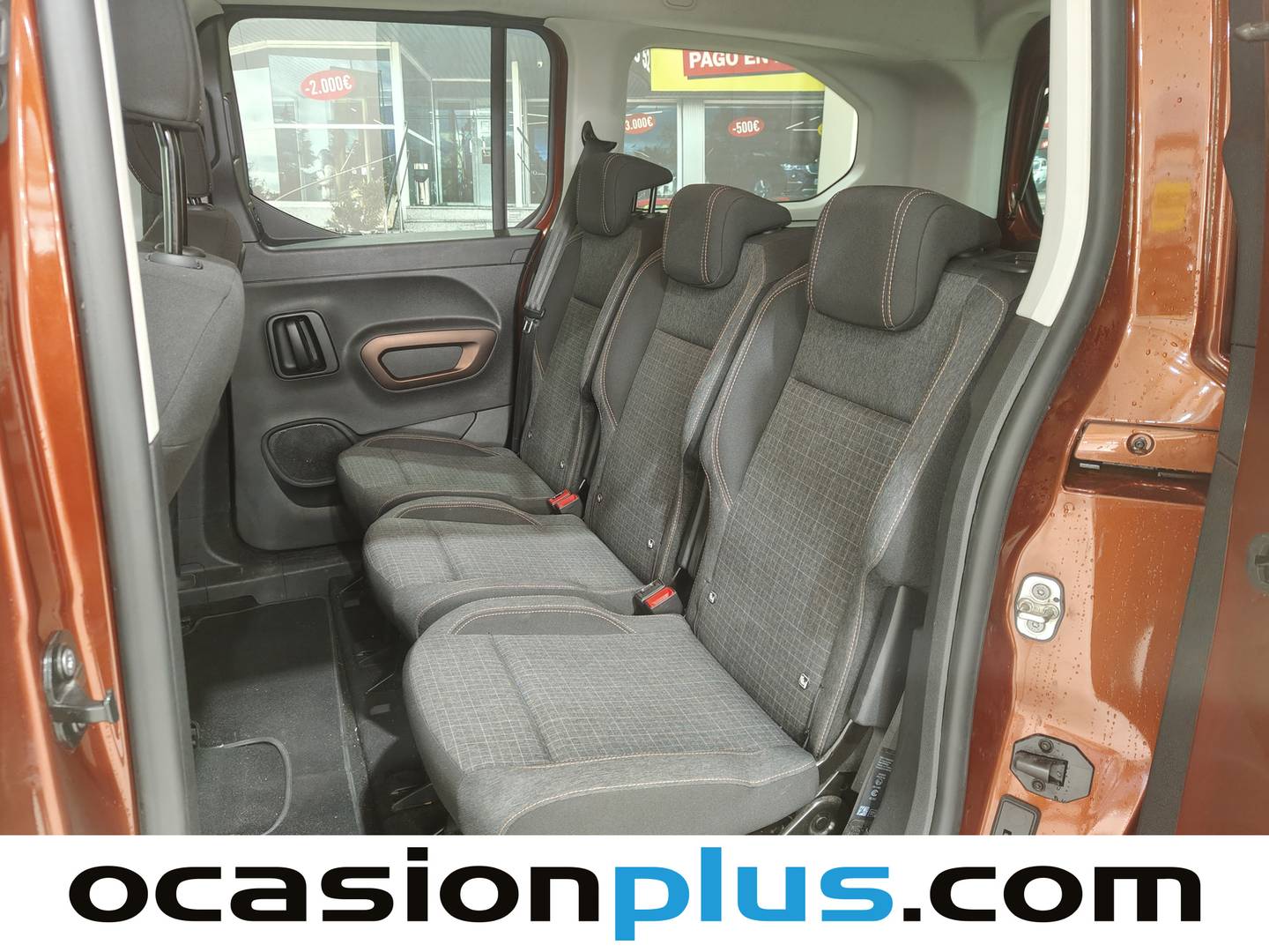 Foto asientos traseros Peugeot Rifter Peugeot Rifter BlueHDi 130 GT Long (130 CV)