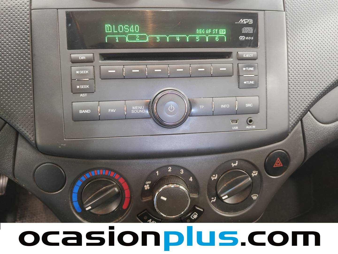 Equipamiento del Chevrolet Aveo Chevrolet Aveo 1.4 16v LS  (101 CV)