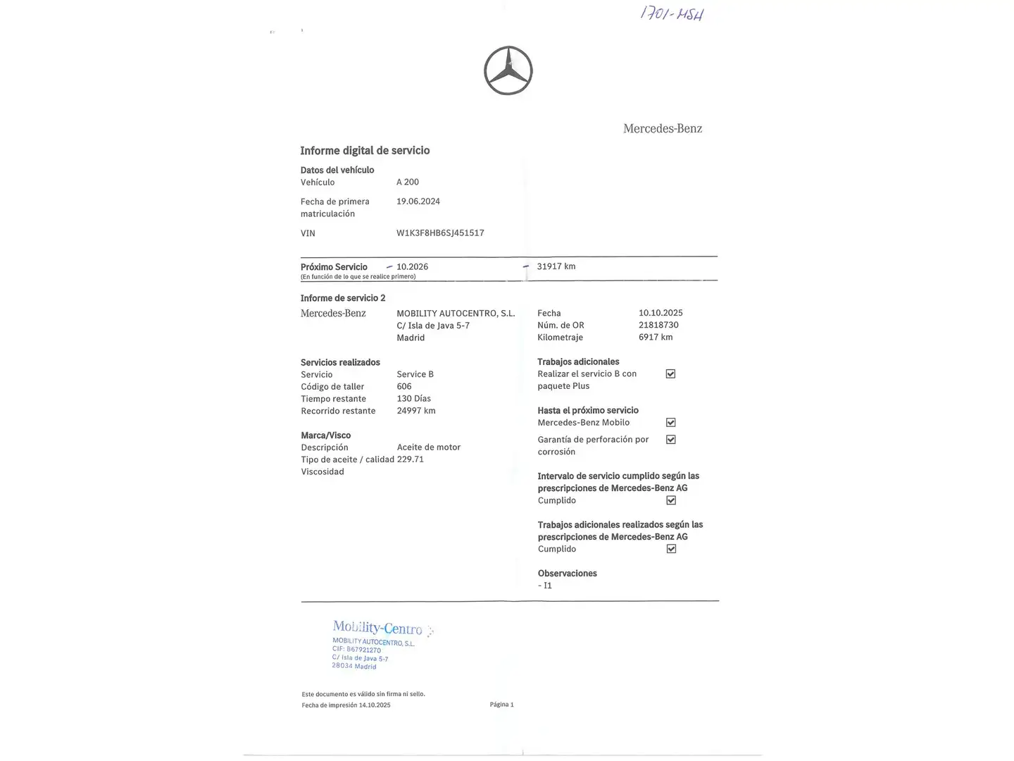 Foto Mercedes Clase A Mercedes-Benz Clase A 200  (163 CV)