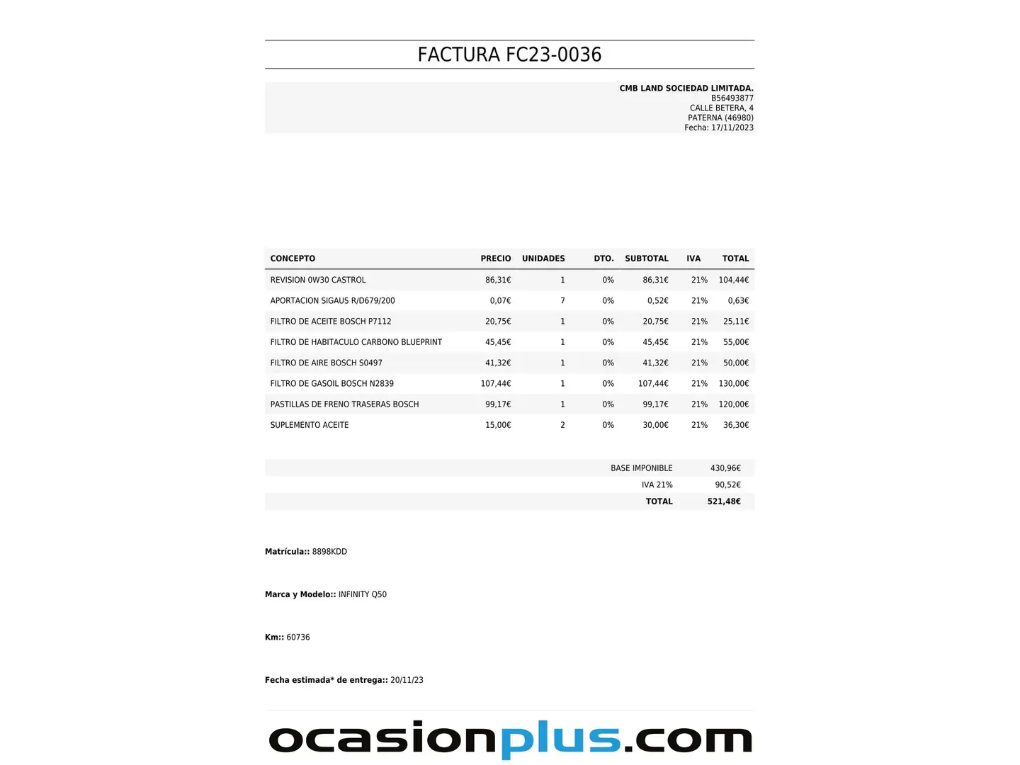 Foto Infiniti Q50 Infiniti Q50 2.2d GT Premium Aut. 7V (170 CV)