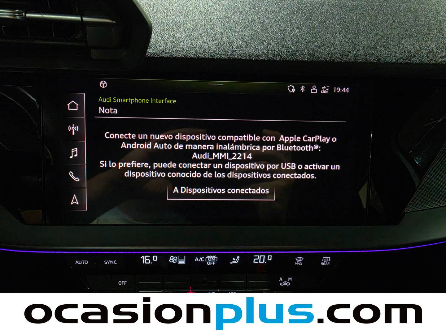 Equipamiento del Audi A3 Audi A3 Sportback S line 30 TFSI (110 CV)