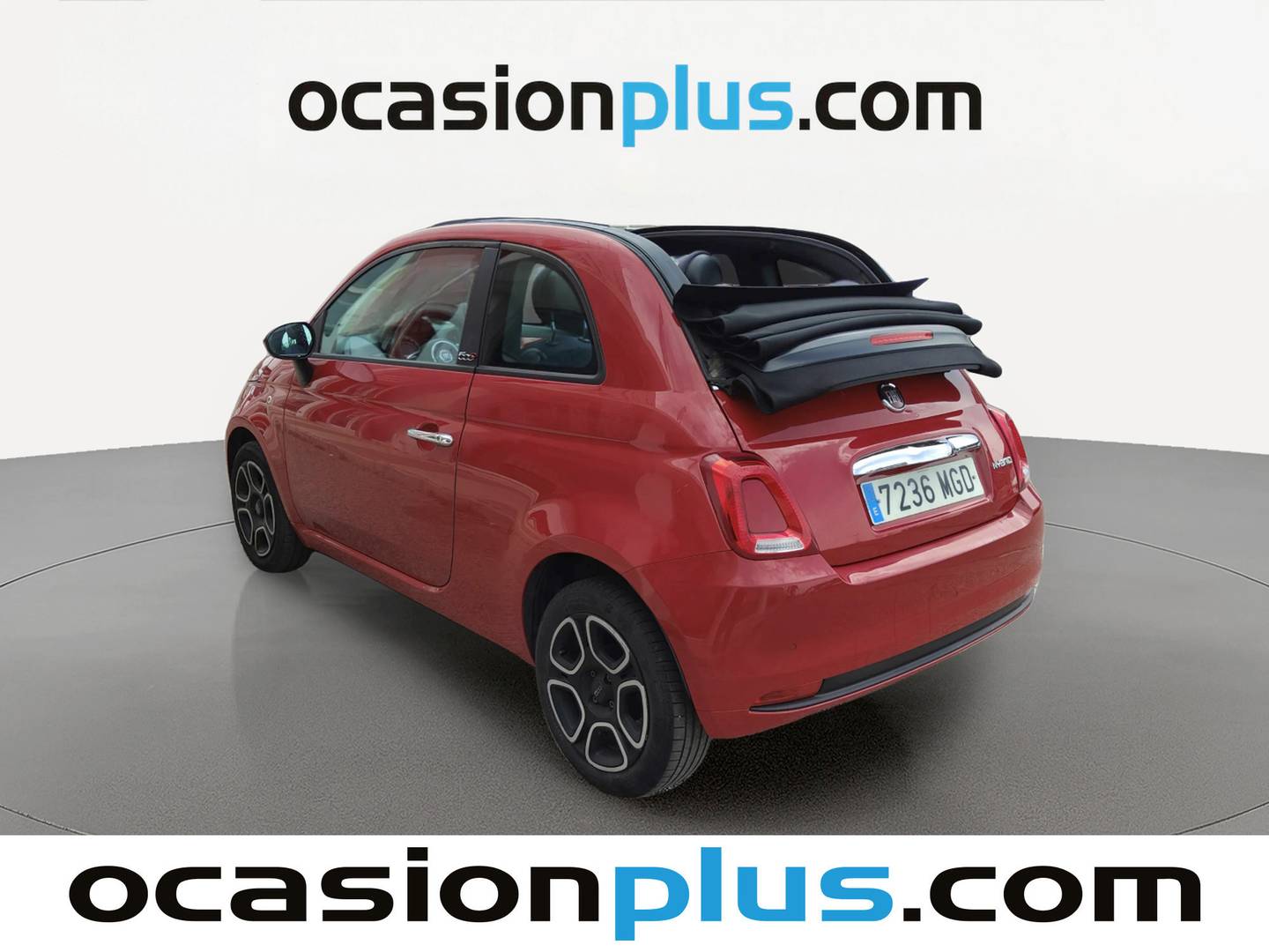 Foto trasera Fiat 500C Fiat 500C 1.0 Hybrid Club  (70 CV) izquierda