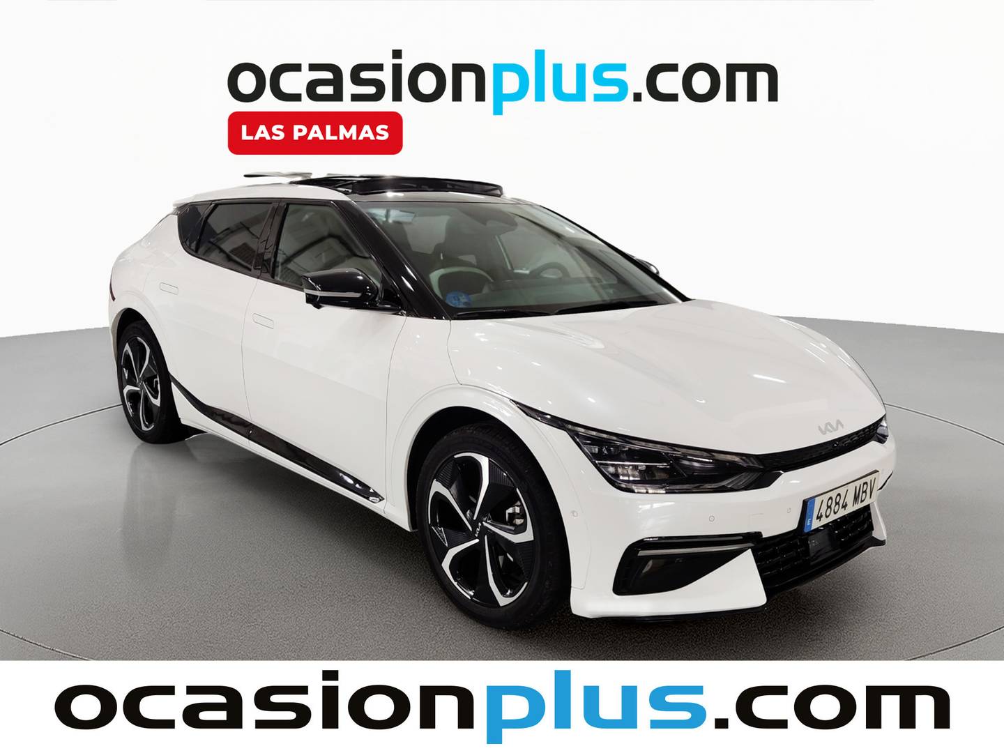Foto delantera KIA EV6 KIA EV6 GT-Line 77,4kWh Long Range RWD (229 CV) derecha