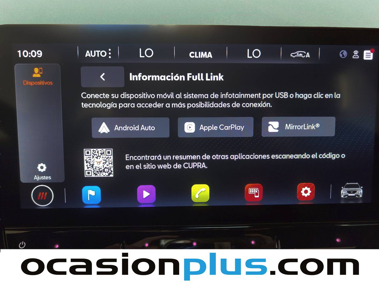 Equipamiento del Cupra Formentor CUPRA Formentor 2.0 TDI  (150 CV)