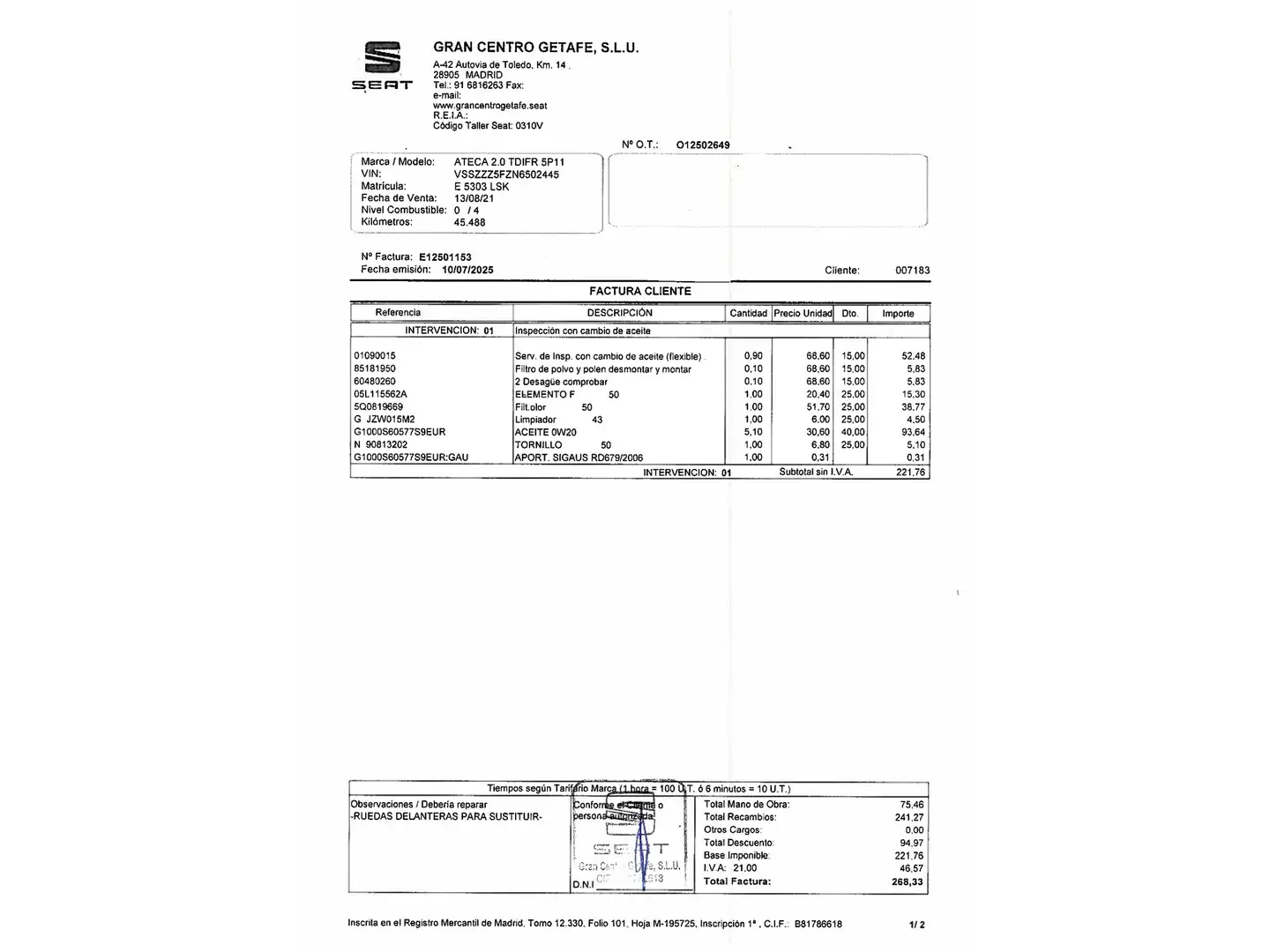 Foto Seat Ateca SEAT Ateca 2.0 TDI S&S FR Go (150 CV)