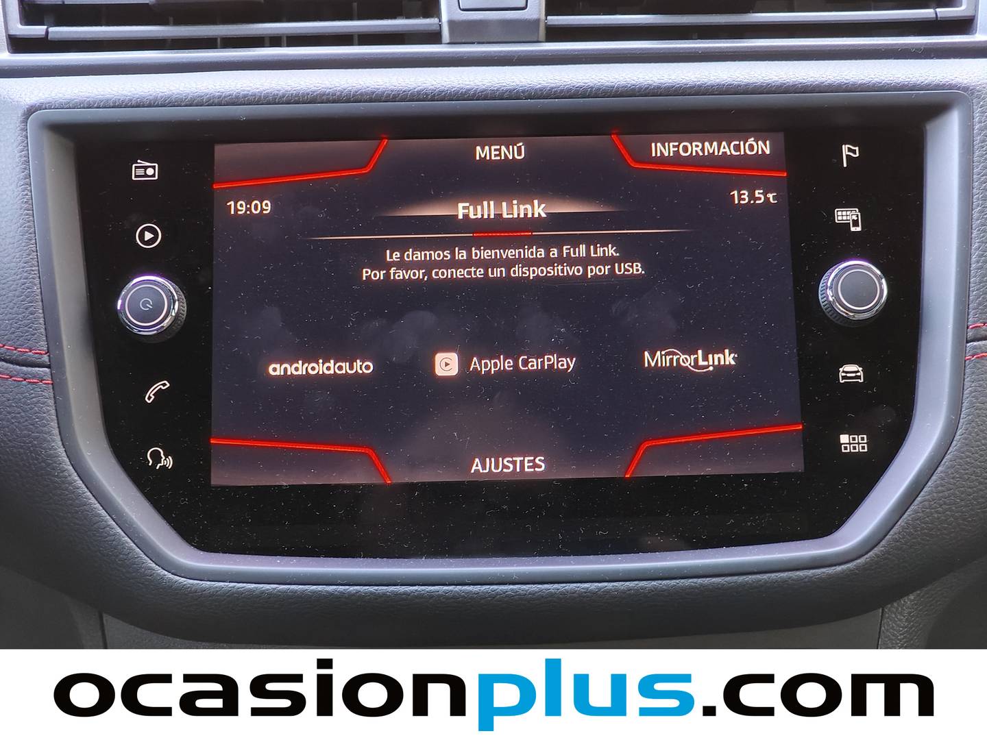 Equipamiento del Seat Ibiza Seat Ibiza 1.0 TGI FR (90 CV)